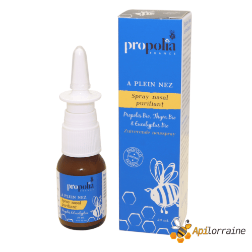 Spray nasal purifiant, Propolis,Thym,Eucalyptus, SPRNASPUR apilorraine/propolia
