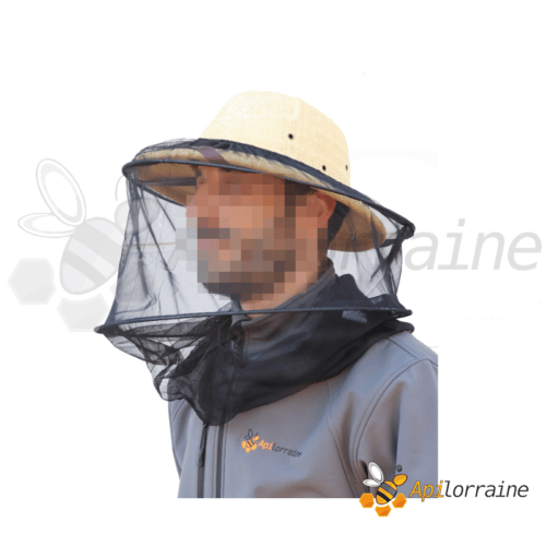 Voile noir pour chapeau apiculteur