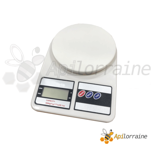 Balance électronique pour miel - portée 5 kg et précision 1 gr