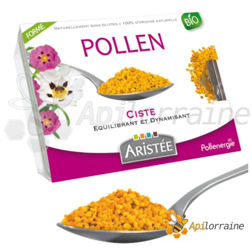 POLLEN FRAIS DE CISTE BIO pollenenergie aristée