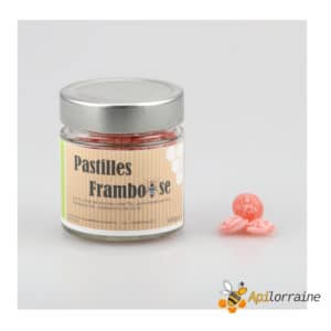 Bonbons Pastilles Framboise Pot 140g