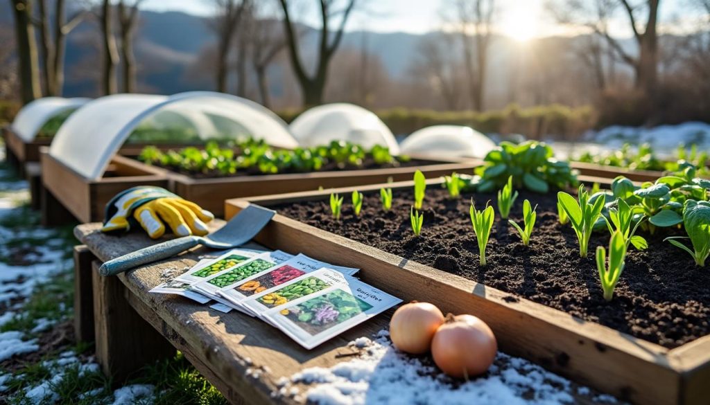 découvrez les meilleures plantations à effectuer en janvier pour garantir un potager florissant et productif en 2026. conseils pratiques et astuces de jardinage.